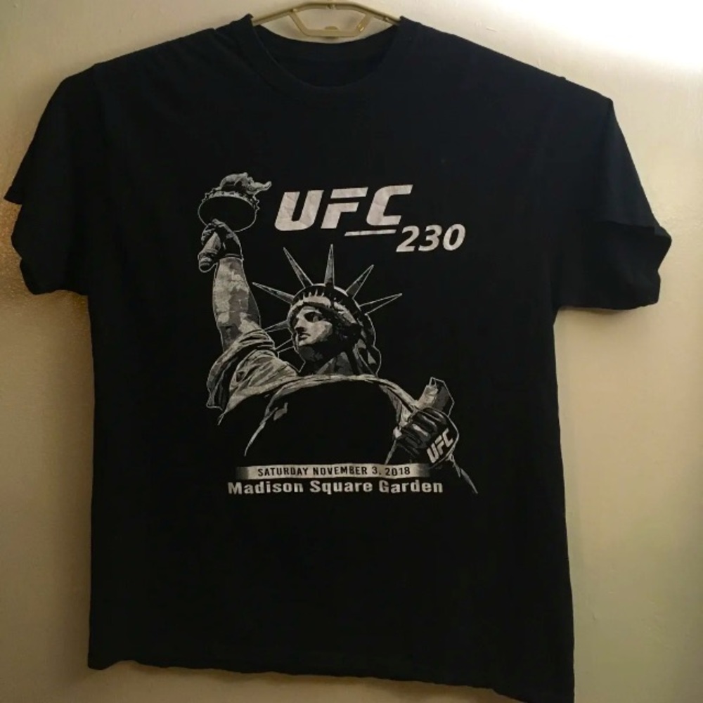 UFC 230 Shirt Daniel Cormier Lewis Ultimate Fighting Championship MSG NYC 2018